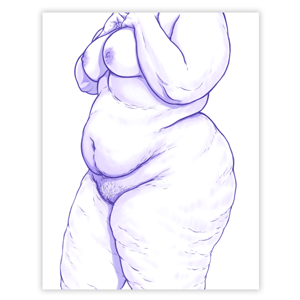 "Standing" 8”x10” Fine Art Print