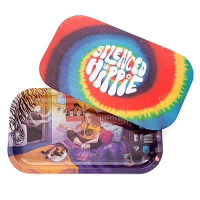 Image of Silenced Hippie Rolling Tray