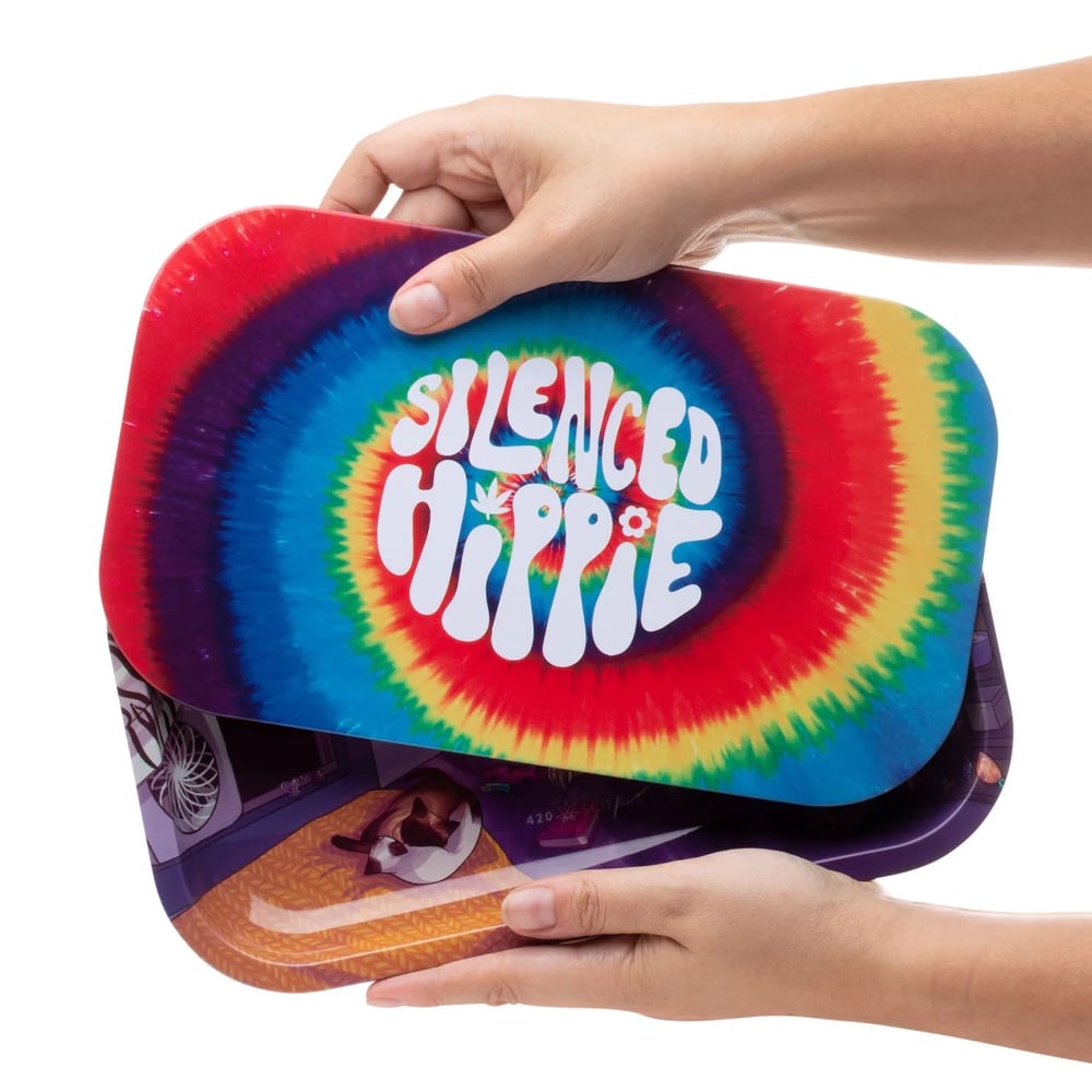 Image of Silenced Hippie Rolling Tray