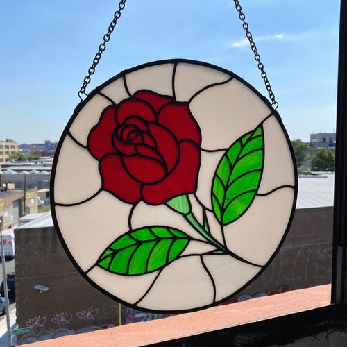 Image of Rose Sun-Catcher