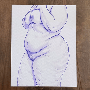 "Standing" 8”x10” Fine Art Print