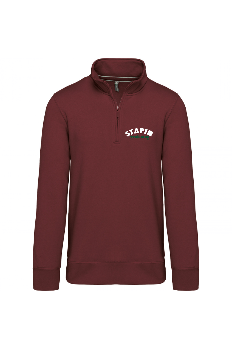 Image of Sweat zippé Trail club