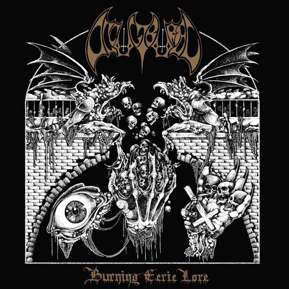 Image of Occult Burial — Burning Eerie Lore LP
