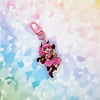 Mew Strawberry Acrylic Keychain
