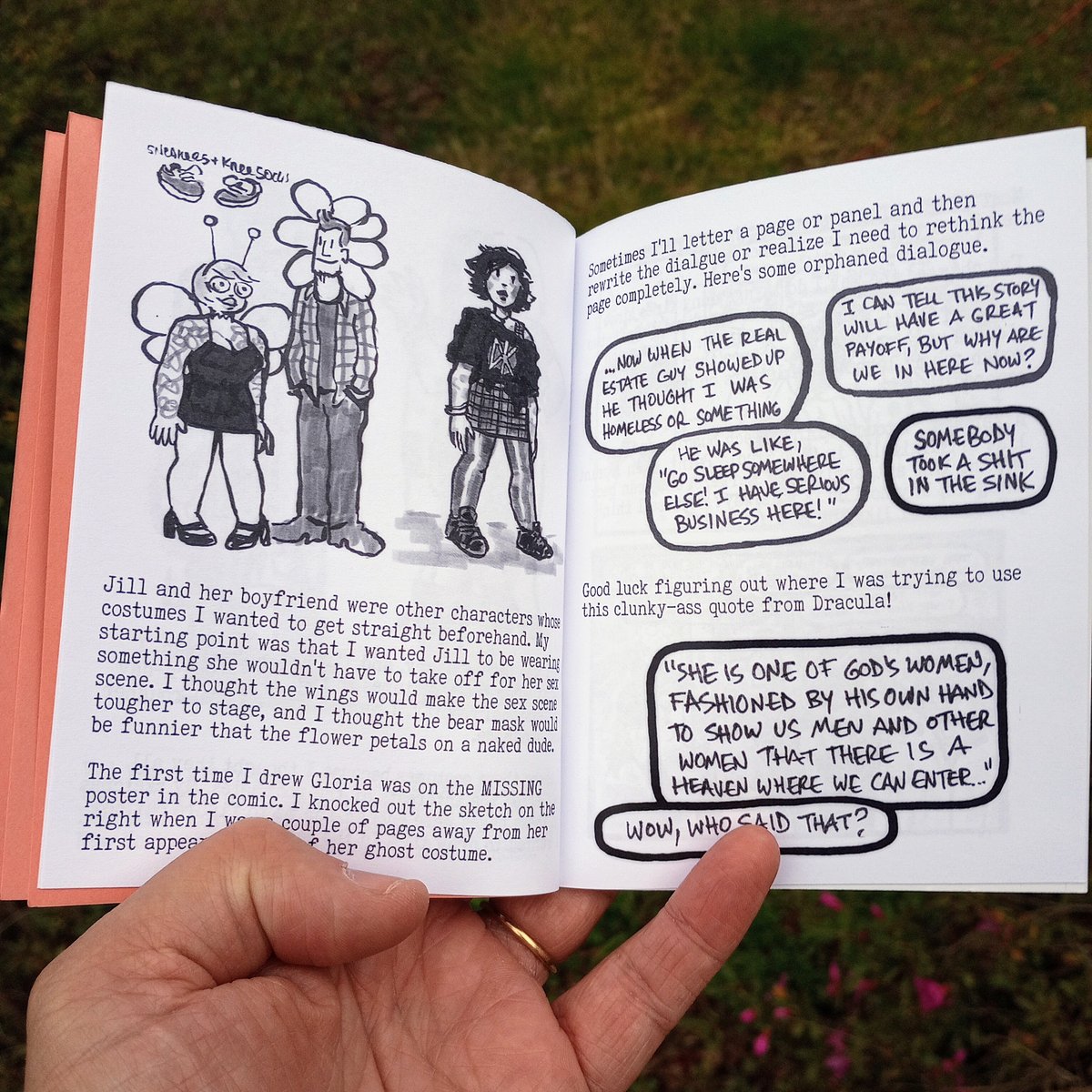 Image of Valuable Insights (Making of zine for Gone Ghost)