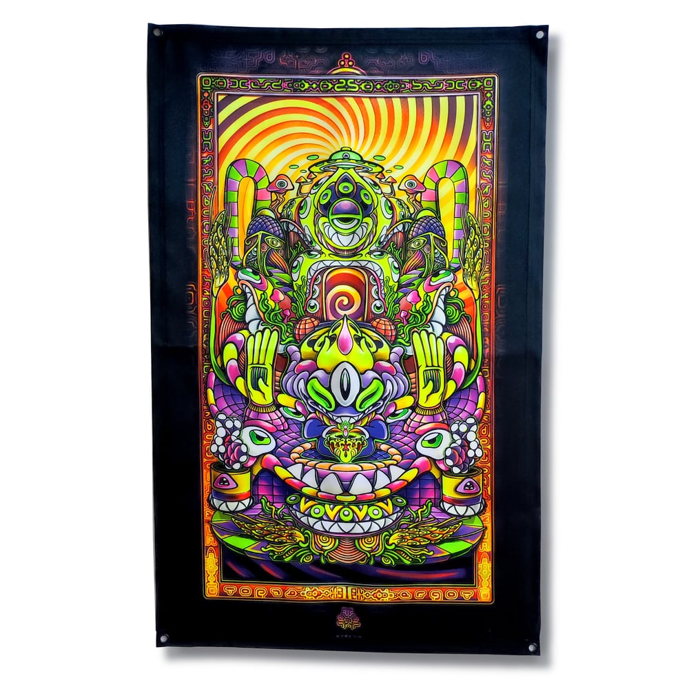 Image of Kykeon_UV Tapestry 