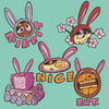 Spring Creecher Sticker Pack