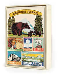 Image 1 of Cavallini & Co. National Parks Boxed Note Cards, Assorted