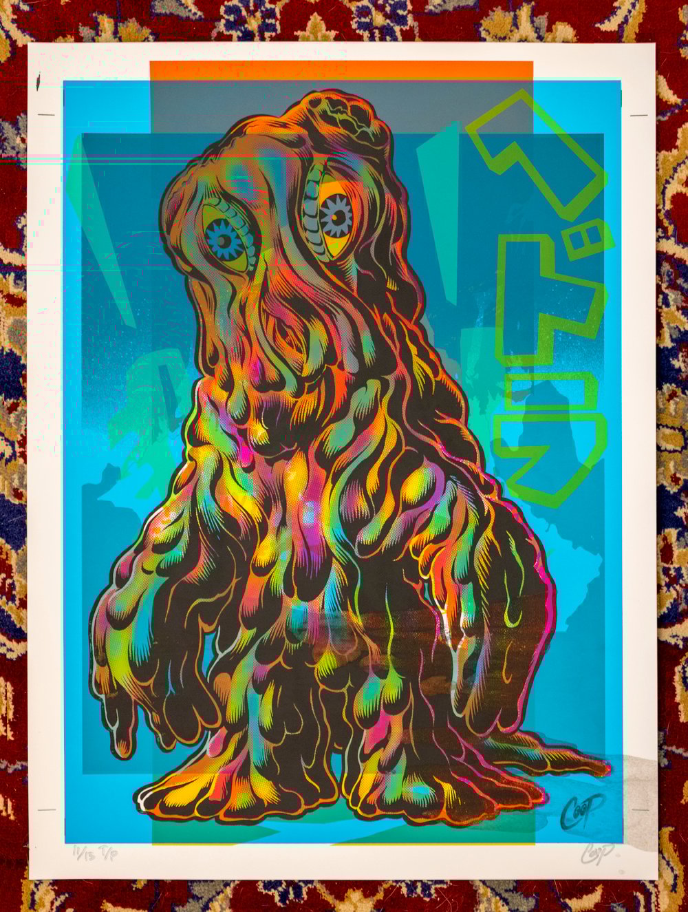 Image of TEST PRINT TUESDAY #8 Smoggy 11/13