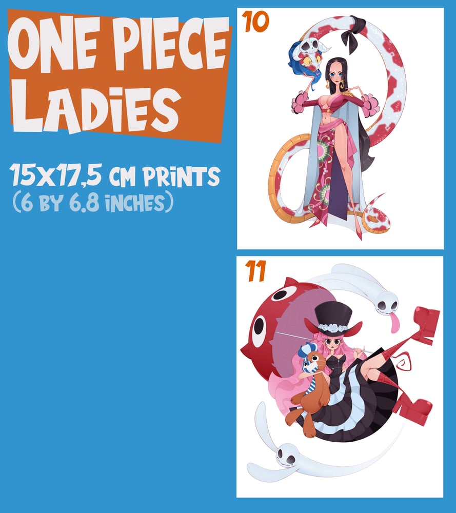 Image of One Piece Gals (individual Prints)