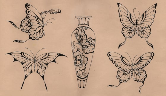 Image of Butterfly Flash Sheet