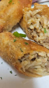 Dirty Rice Eggrolls 