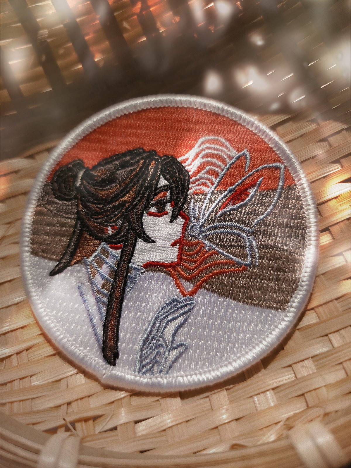 Image of [last call] tgcf | hualian embroidered patch [2 colors]