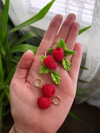 Image 4 of Raspberry Earrings