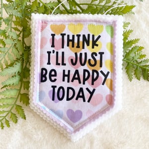 Image of Happy Quote Pennant Flags