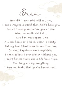 Image 2 of ANY digital print or pre-written poem