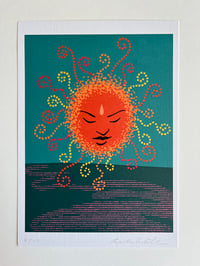 Image 1 of Mr Sun A5 print