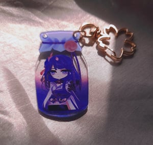 Image of genshin | "ei in a jar" (charm/sticker)