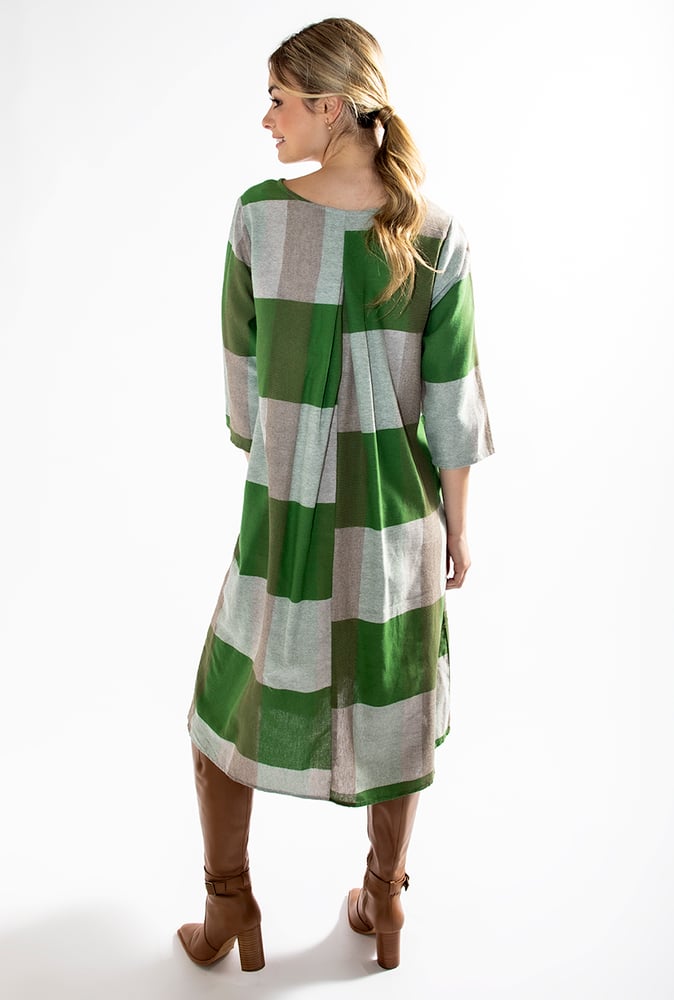 Image of Winter Luxe Frock - Apple