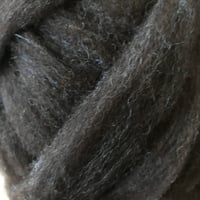 Image 2 of Dark Brown Shetland Roving - 100g