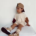 The 2 Tone Romper Tee