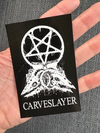 CARVESLAYER Logo Sticker