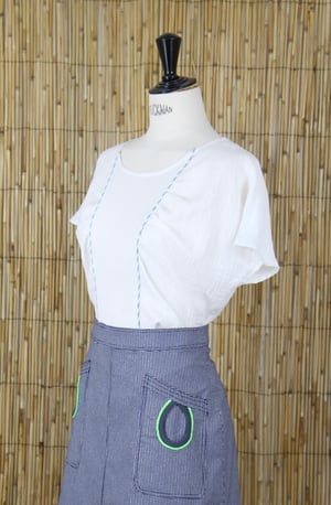 BLOUSE MONIQUE blanche 