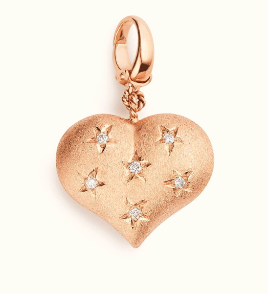 Image of ROSE GOLD HEART COCO CHARM.