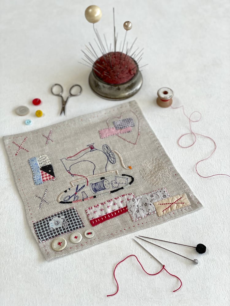 Image of Sewing Machine  (Embroidery Project)