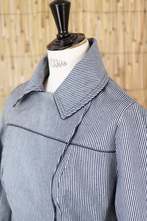 TRENCH GASTON bleu