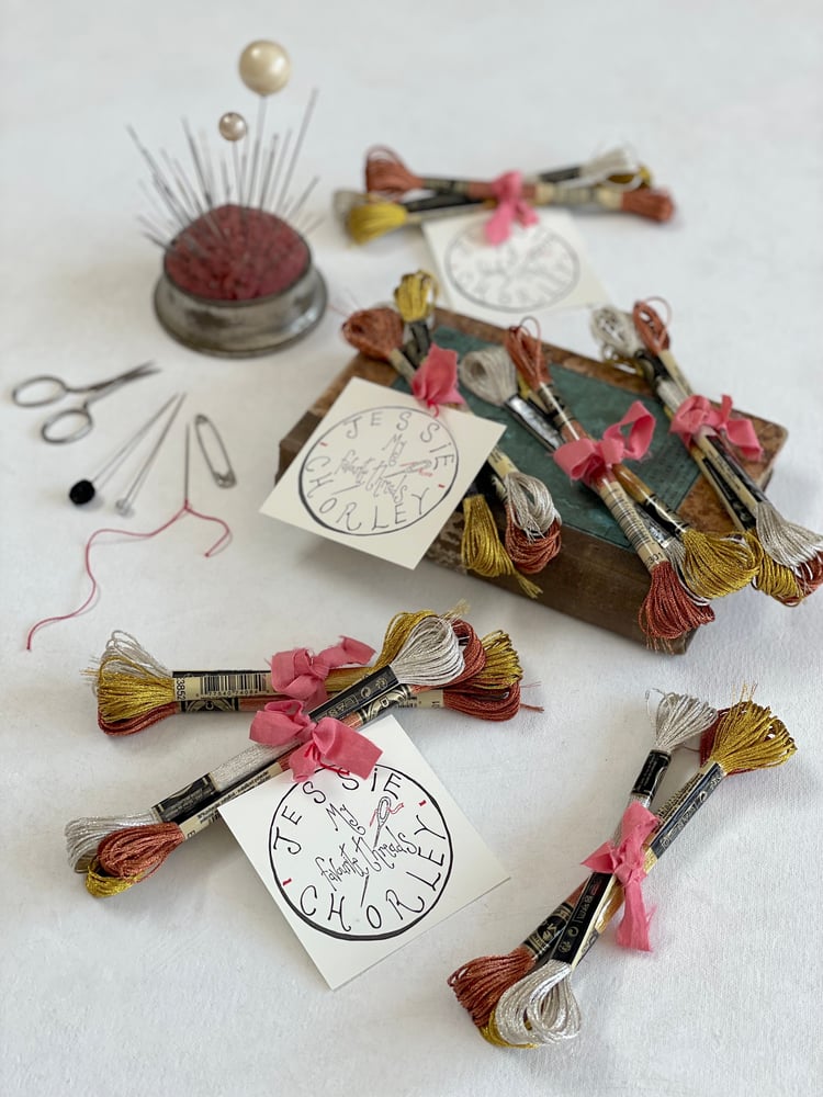 Image of Metallic Embroidery Threads