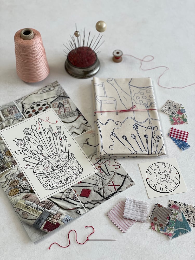 Image of Anniversary Sampler  (Embroidery Project)