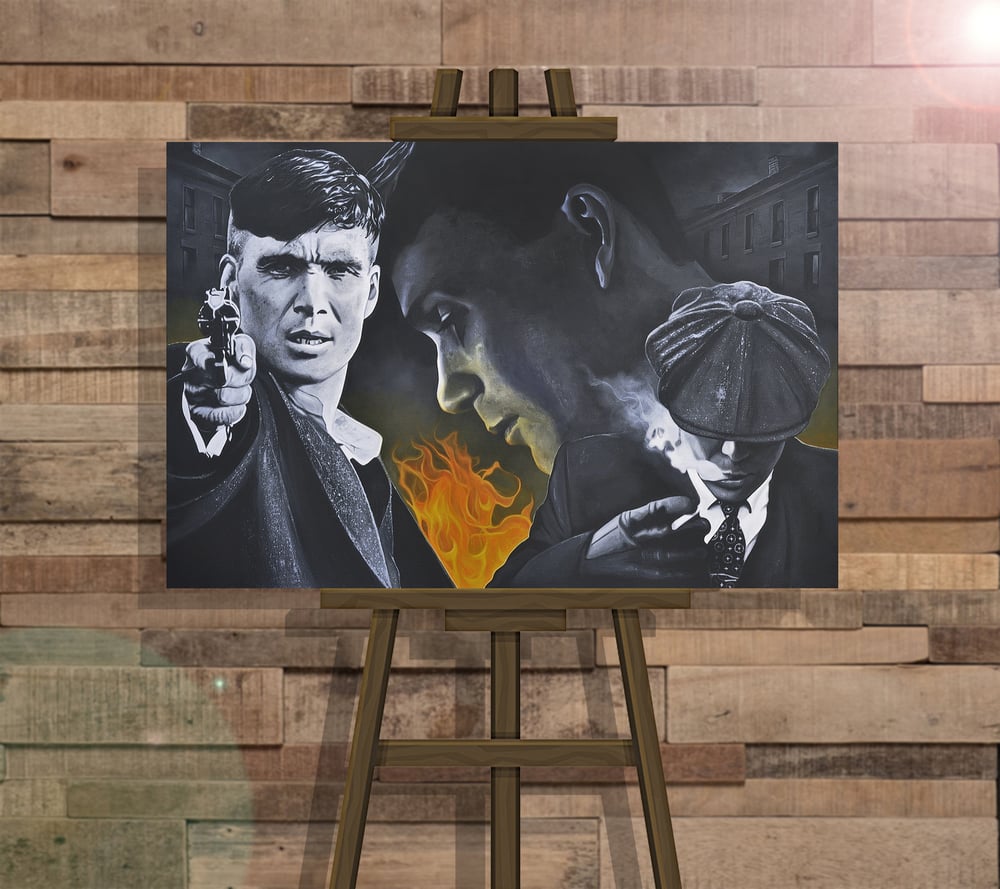 Image of BLINDED BY GRACE - ORIGINAL ACRYLIC PAINTING