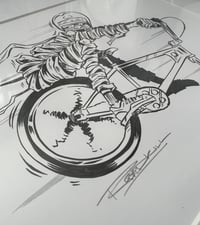 Image 2 of BMX MUMMY Original inking 
