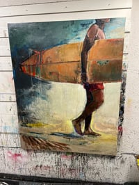 Image 3 of Painting / maleri / “Mod lyset” / 120x150 cm