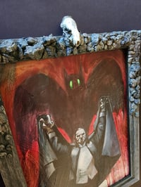 Image 1 of Revenge of Dracula - Oil Painting