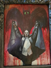 Image 4 of Revenge of Dracula - Oil Painting