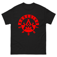 Black and Red Agresivo Sport Tee