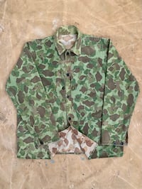 Image 2 of WW2 USMC P-44 FROGSKIN CAMOUFLAGE JACKET