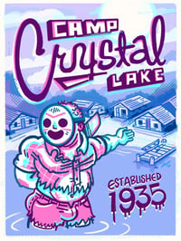 Camp Crystal Lake - Art Print