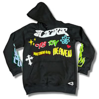 Image 1 of Here As In Heaven Hoodie (Black)