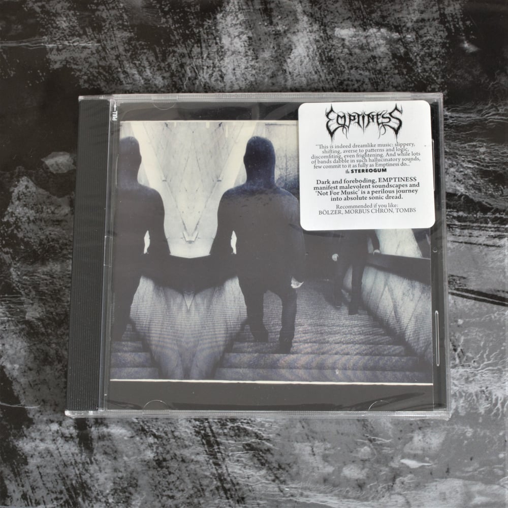 Emptiness "Not For Music" CD