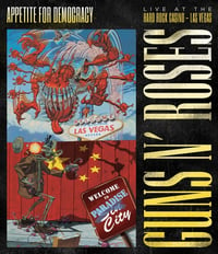 Image 1 of Guns N’ Roses: Appetite for Democracy 3D: Live at the Hard Rock Casino Blu-Ray (NEW - SEALED)