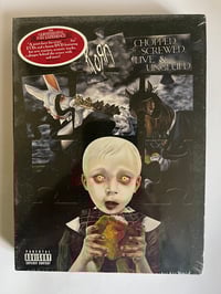 Image 1 of KORN Chopped Screwed Live Unglued - Audio CD set (2)  + Bonus DVD (NEW - SEALED)