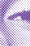 P0109 - marilyn - purple - large dot