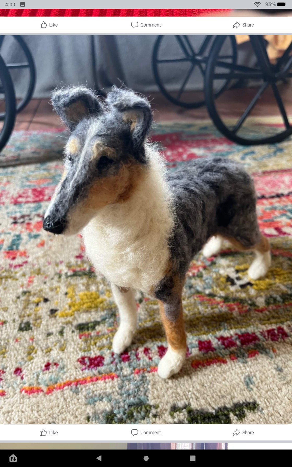 Image of 9" smooth collie ( any color)