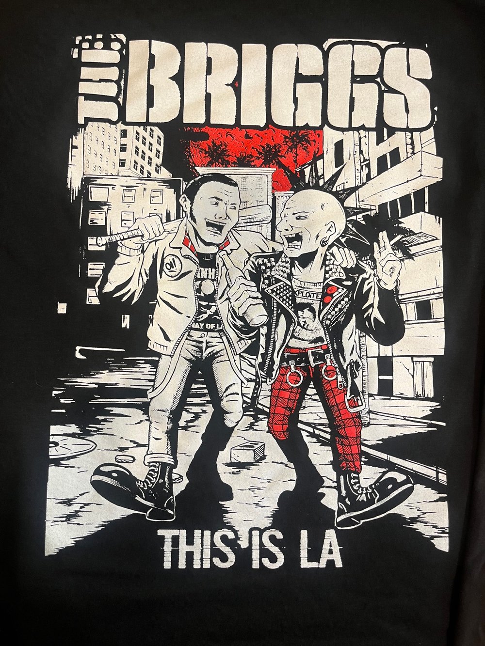 This Is LA streets tee w/ FREE Patch