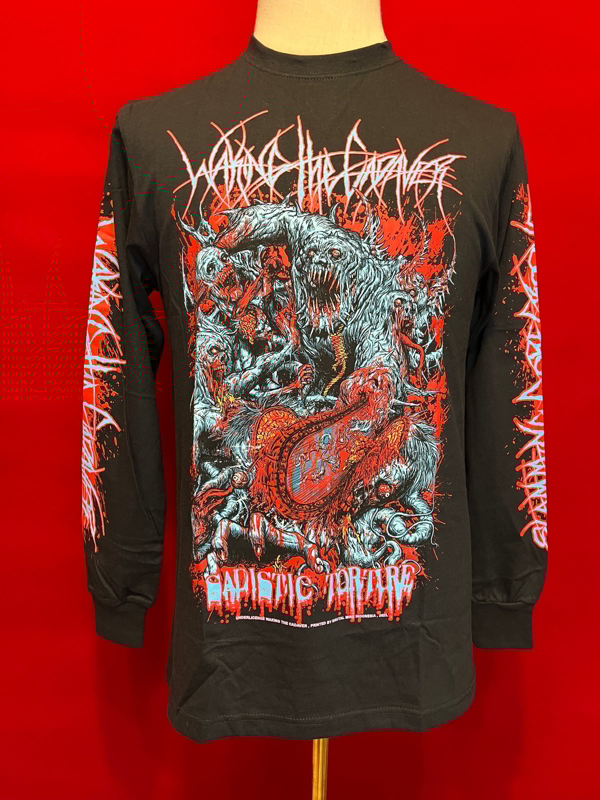 cadaver in pains CD 長袖シャツ cadaver in pains CD 長袖シャツ