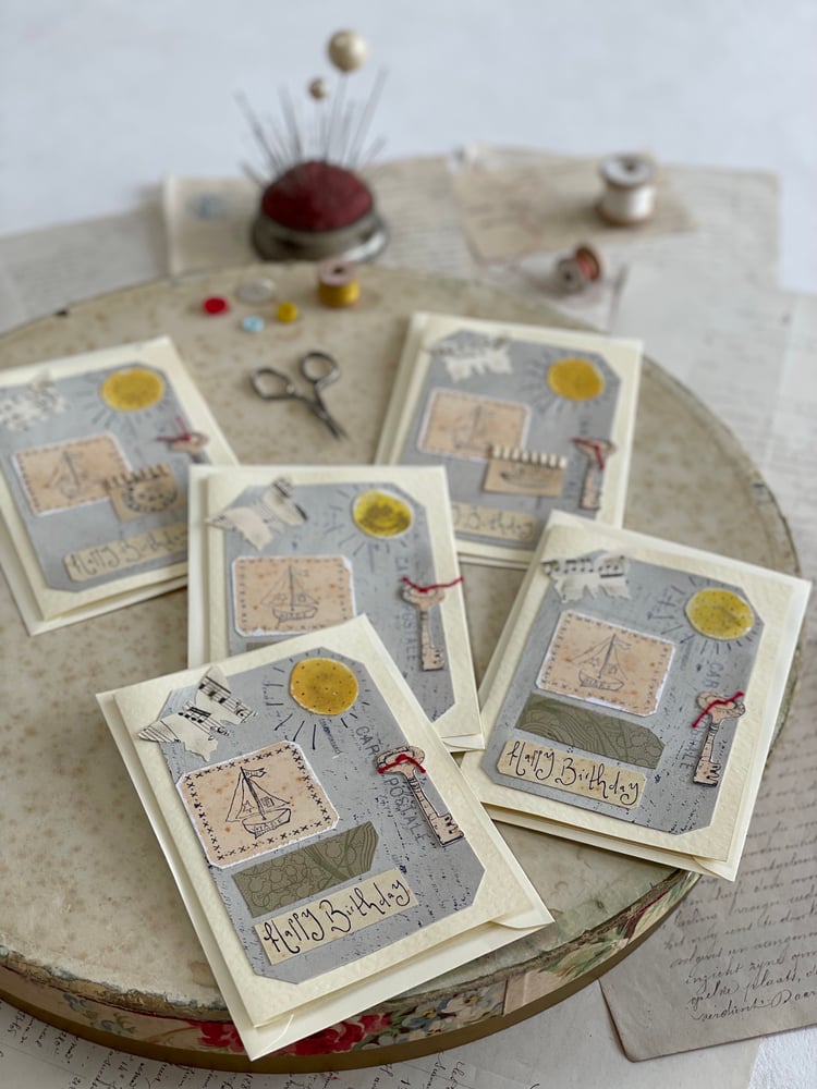 Image of Collaged Greeting Cards