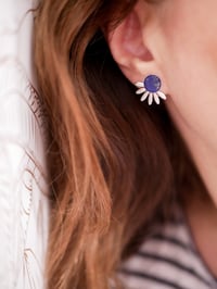 Image 4 of Puces KALÉA Argentés - 4 Coloris